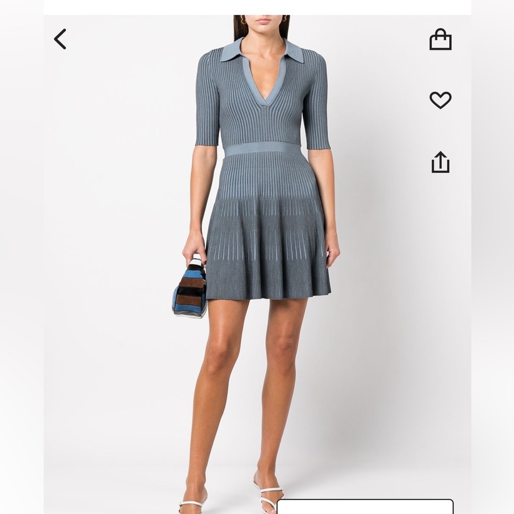 Jonathan Simkai ribbed knit dress